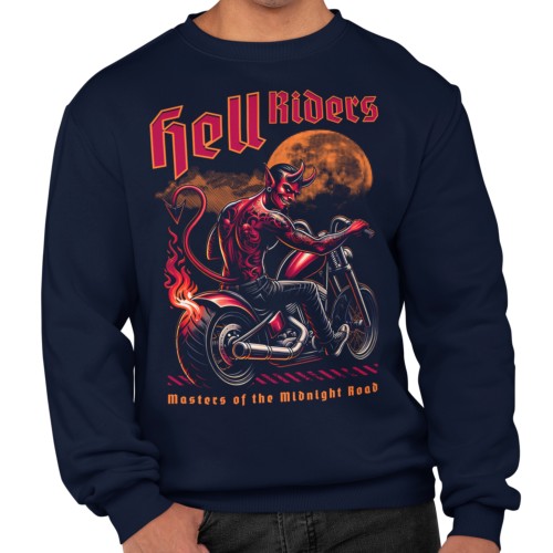 Męska bluza Hell Riders – motocyklowa bluza biker