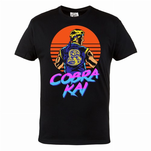 MĘSKA KOSZULKA Z NADRUKIEM COBRA KAI  KARATE KID 02 