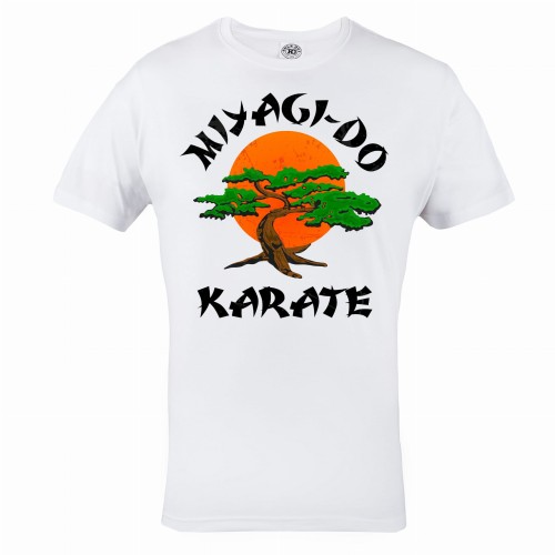 MĘSKA KOSZULKA Z NADRUKIEM COBRA KAI  KARATE KID MIYAGI-DO KARATE 03 