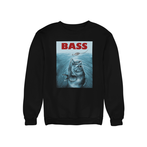 Bluza dla wędkarza na ryby – Bass z przynętą 5