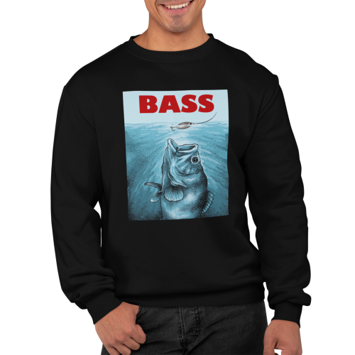 Bluza dla wędkarza na ryby – Bass z przynętą 6
