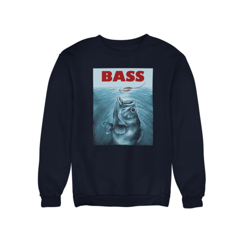 Bluza dla wędkarza na ryby – Bass z przynętą 8