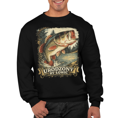 Bluza dla wędkarza na ryby – Urodzony By Łowić 3