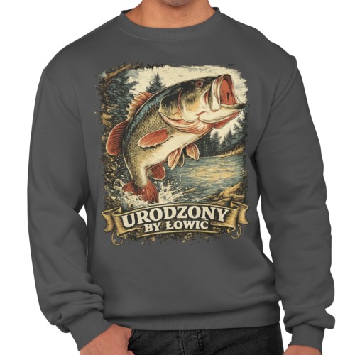 Bluza dla wędkarza na ryby – Urodzony By Łowić 4