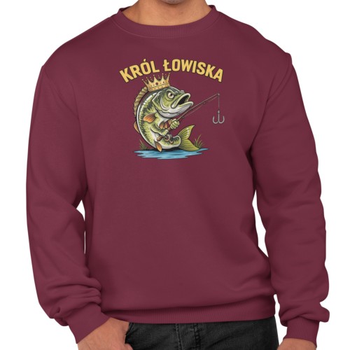 Bluza dla wędkarza na ryby – Król Łowiska 1