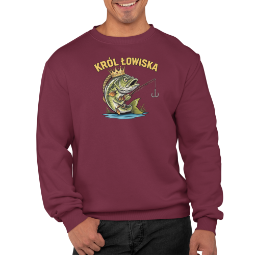 Bluza dla wędkarza na ryby – Król Łowiska 3