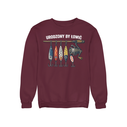 Bluza dla wędkarza na ryby – Urodzony By Łowić 5