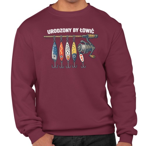 Bluza dla wędkarza na ryby – Urodzony By Łowić 4