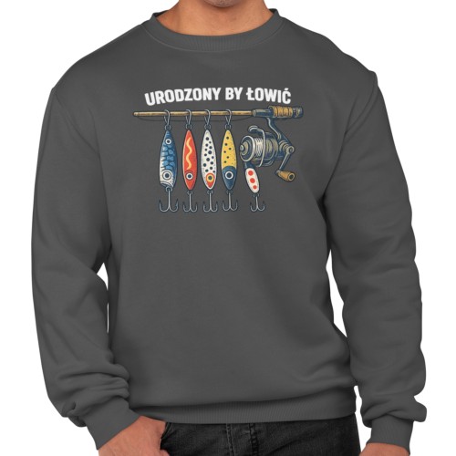 Bluza dla wędkarza na ryby – Urodzony By Łowić 10