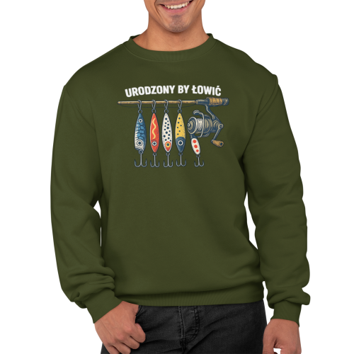 Bluza dla wędkarza na ryby – Urodzony By Łowić 15