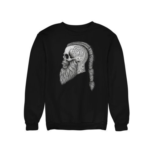Bluza męska Wiking Viking Valhalla – nordycka czaszka 8