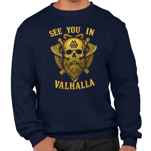 Bluza męska Wiking Viking Valhalla – See You in Valhalla 4