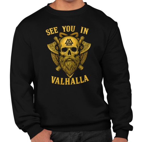 Bluza męska Wiking Viking Valhalla – See You in Valhalla 10