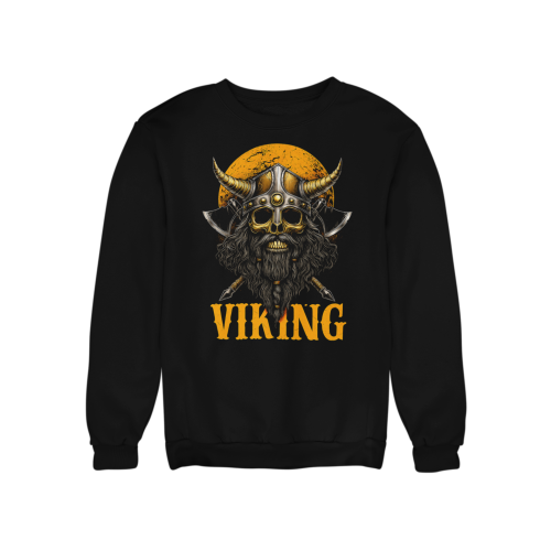 Bluza męska Wiking Viking Valhalla – czaszka wojownika 2