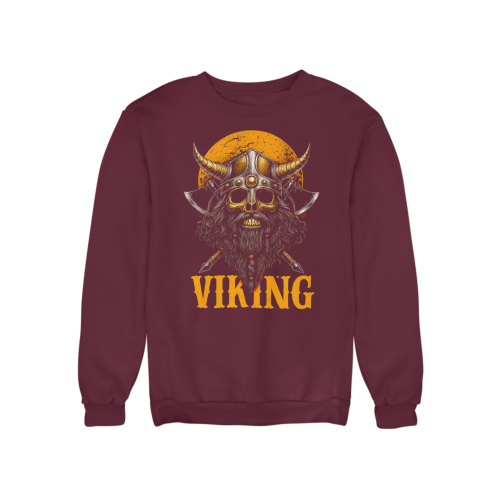 Bluza męska Wiking Viking Valhalla – czaszka wojownika 5