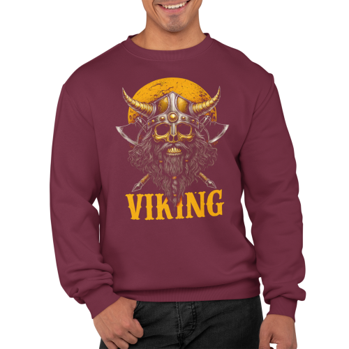 Bluza męska Wiking Viking Valhalla – czaszka wojownika 6