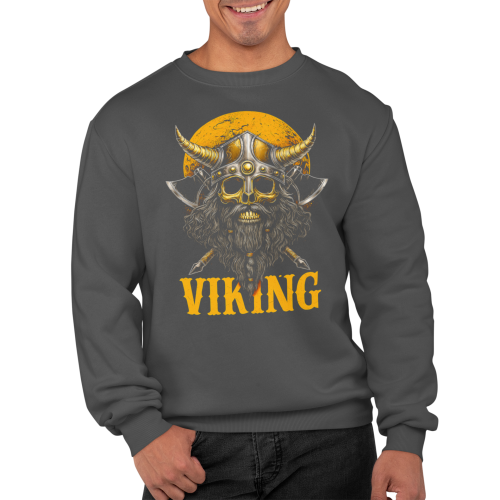 Bluza męska Wiking Viking Valhalla – czaszka wojownika 9