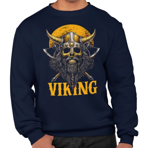 Bluza męska Wiking Viking Valhalla – czaszka wojownika 10