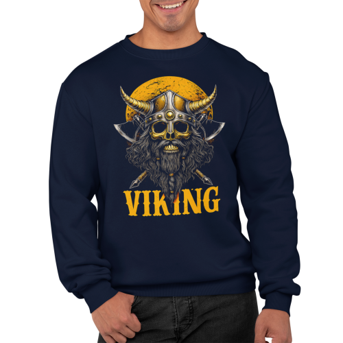 Bluza męska Wiking Viking Valhalla – czaszka wojownika 12