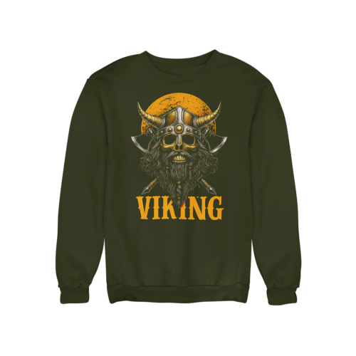 Bluza męska Wiking Viking Valhalla – czaszka wojownika 14