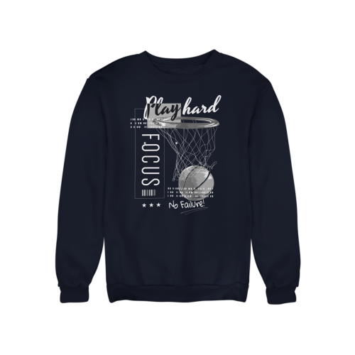 Bluza męska dla koszykarza Koszykówka Play Hard 3