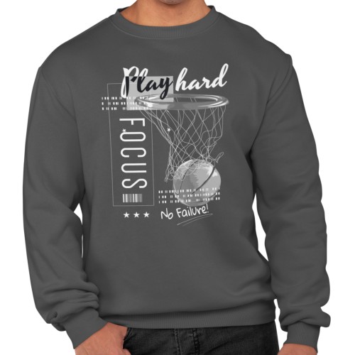 Bluza męska dla koszykarza Koszykówka Play Hard 4
