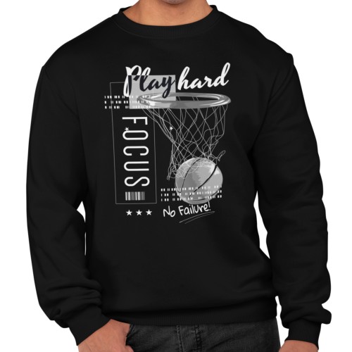 Bluza męska dla koszykarza Koszykówka Play Hard 7
