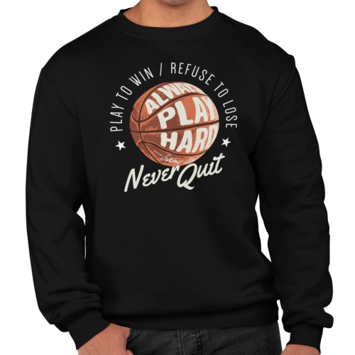 Bluza męska dla koszykarza Koszykówka Never Quit 4