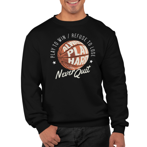Bluza męska dla koszykarza Koszykówka Never Quit 6