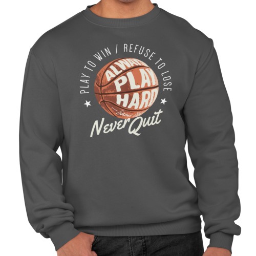 Bluza męska dla koszykarza Koszykówka Never Quit 7