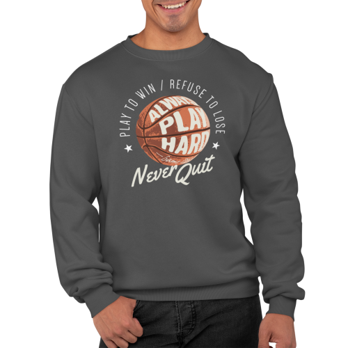 Bluza męska dla koszykarza Koszykówka Never Quit 9