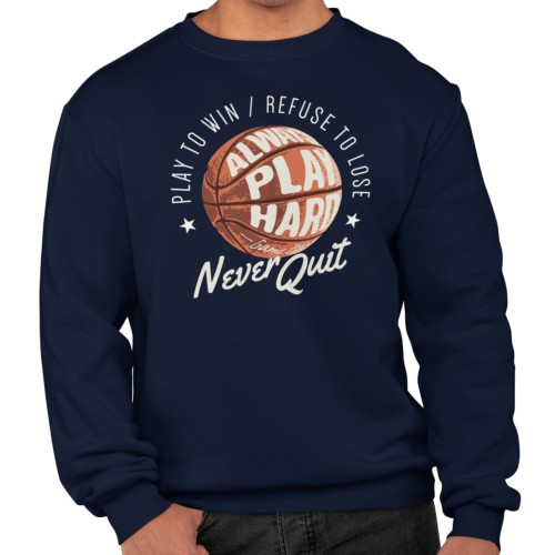 Bluza męska dla koszykarza Koszykówka Never Quit 10