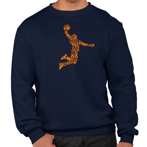 Bluza męska dla koszykarza Koszykówka Dunk Basketball
