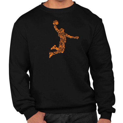 Bluza męska dla koszykarza Koszykówka Dunk Basketball 7