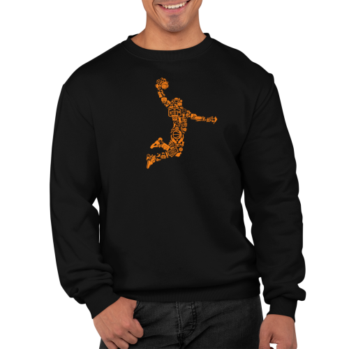 Bluza męska dla koszykarza Koszykówka Dunk Basketball 9