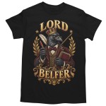 Koszulka Męska Lord Belfer Kruk Prezent na Dzień Nauczyciela