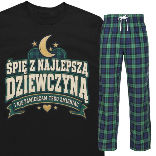 Piżama Męska na Dzień Chłopaka Prezent dla Chłopaka od Dziewczyny 1