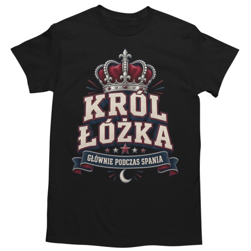 Piżama Król Łóżka dla Chłopaka Prezent na Dzień Chłopaka Męska 2