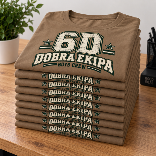 Zestaw 10 Personalizowanych Koszulek Na Dzień Chłopaka dla Klasy - Twoja Klasa Dobra Ekipa 2