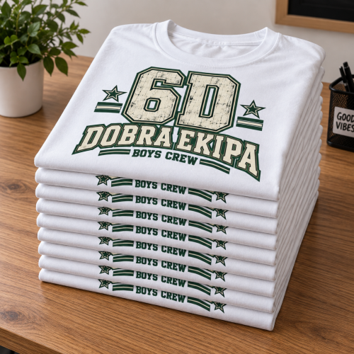 Zestaw 10 Personalizowanych Koszulek Na Dzień Chłopaka dla Klasy - Twoja Klasa Dobra Ekipa 5