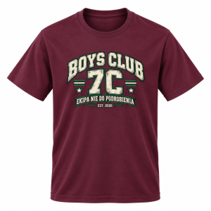 Zestaw 10 Personalizowanych Koszulek Na Dzień Chłopaka dla Klasy - Twoja Klasa Boys Club