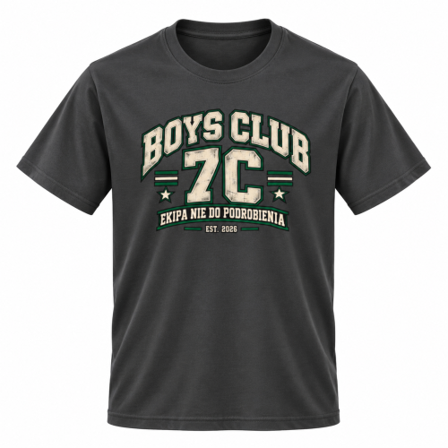 Zestaw 10 Personalizowanych Koszulek Na Dzień Chłopaka dla Klasy - Twoja Klasa Boys Club 4