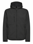 Kurtka Softshell Męska z Kapturem 340 g/m² z Nadrukiem Logo Firmy DTF