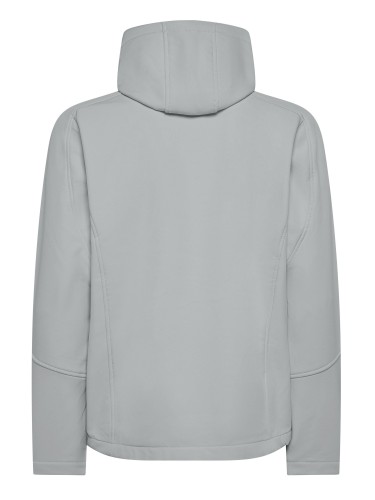 Kurtka Softshell Męska z Kapturem 340 g/m² z Nadrukiem Logo Firmy DTF 5