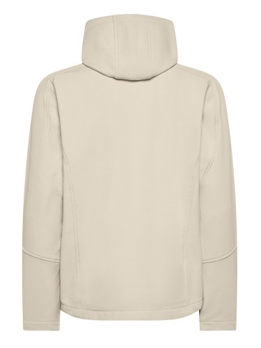 Kurtka Softshell Męska z Kapturem 340 g/m² z Nadrukiem Logo Firmy DTF 14