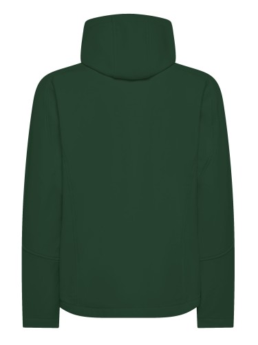 Kurtka Softshell Męska z Kapturem 340 g/m² z Nadrukiem Logo Firmy DTF 17