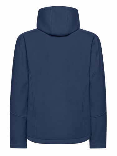 Kurtka Softshell Męska z Kapturem 340 g/m² z Nadrukiem Logo Firmy DTF 23