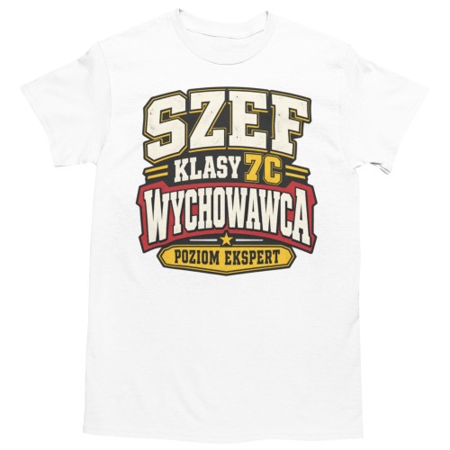 Koszulka Męska Personalizowana Prezent na Dzień Nauczyciela dla Wychowawcy 3