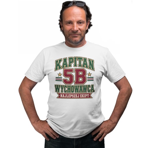 Koszulka Męska Prezent na Dzień Nauczyciela dla Wychowawcy Personalizowana 2
