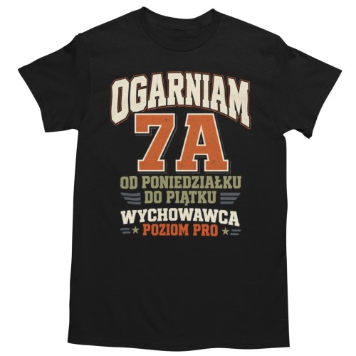 Koszulka Męska Prezent dla Wychowawcy Personalizowana na Dzień Nauczyciela 1